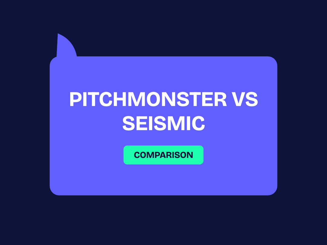 PitchMonster vs Seismic: Focused AI Role-Play or the Sales Enablement Cloud? (2026)